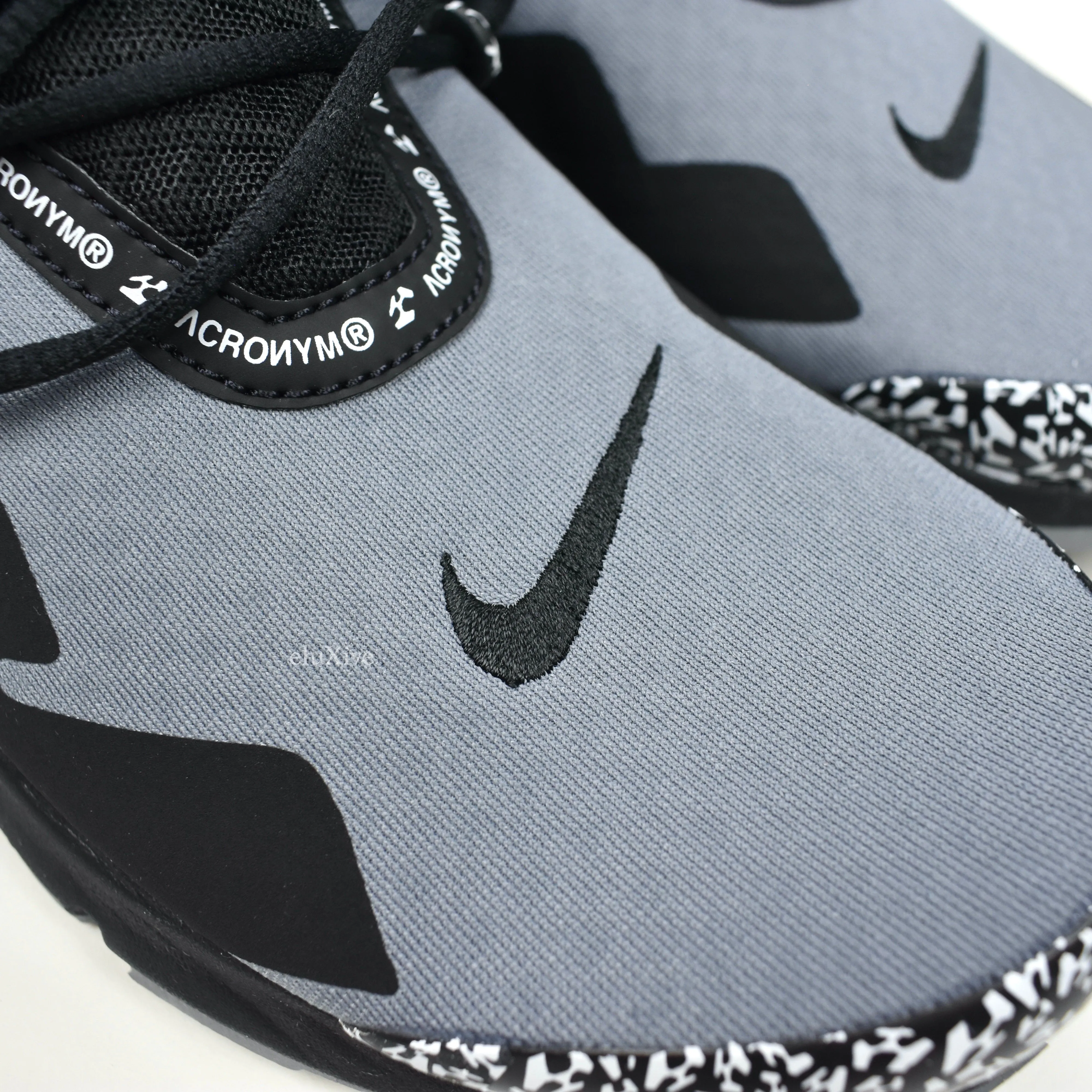 Nike x Acronym - Air Presto Mid 'Safari' (Black/Gray)