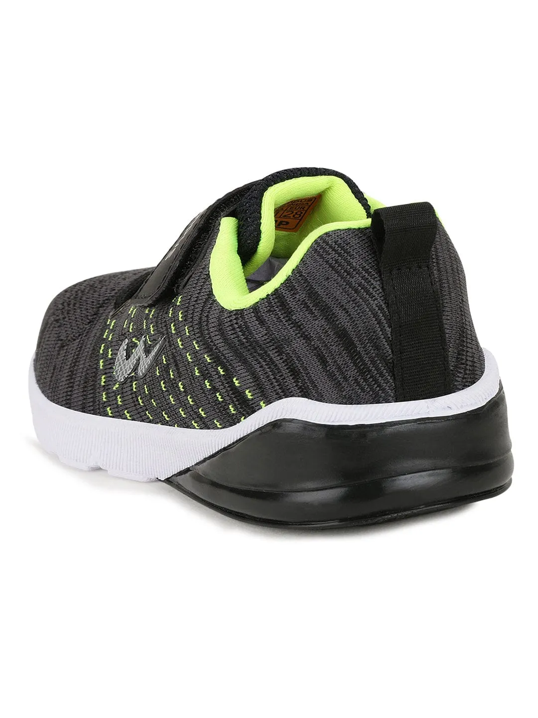 NT-357V Black Kid's Sports Shoes