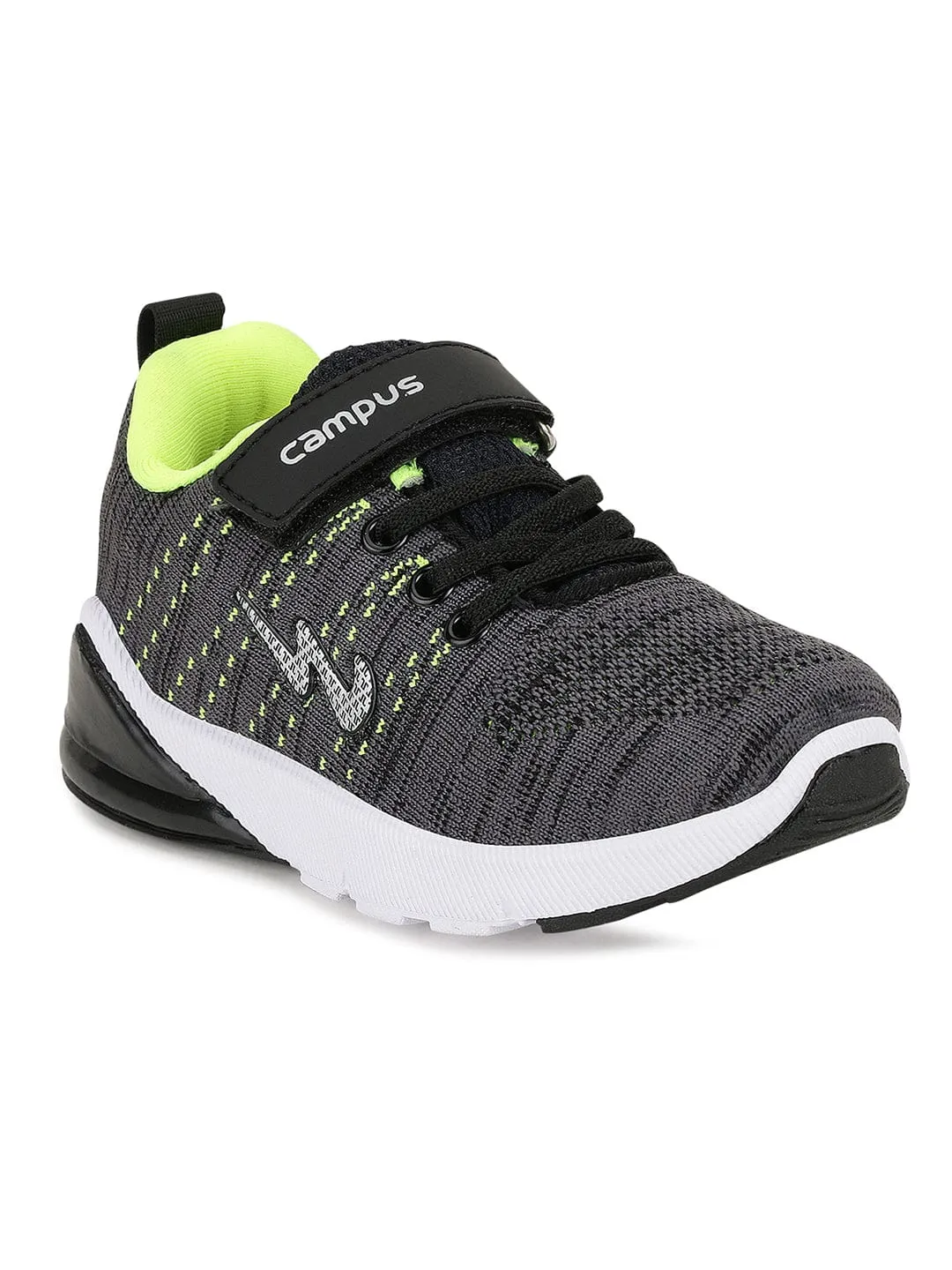 NT-357V Black Kid's Sports Shoes