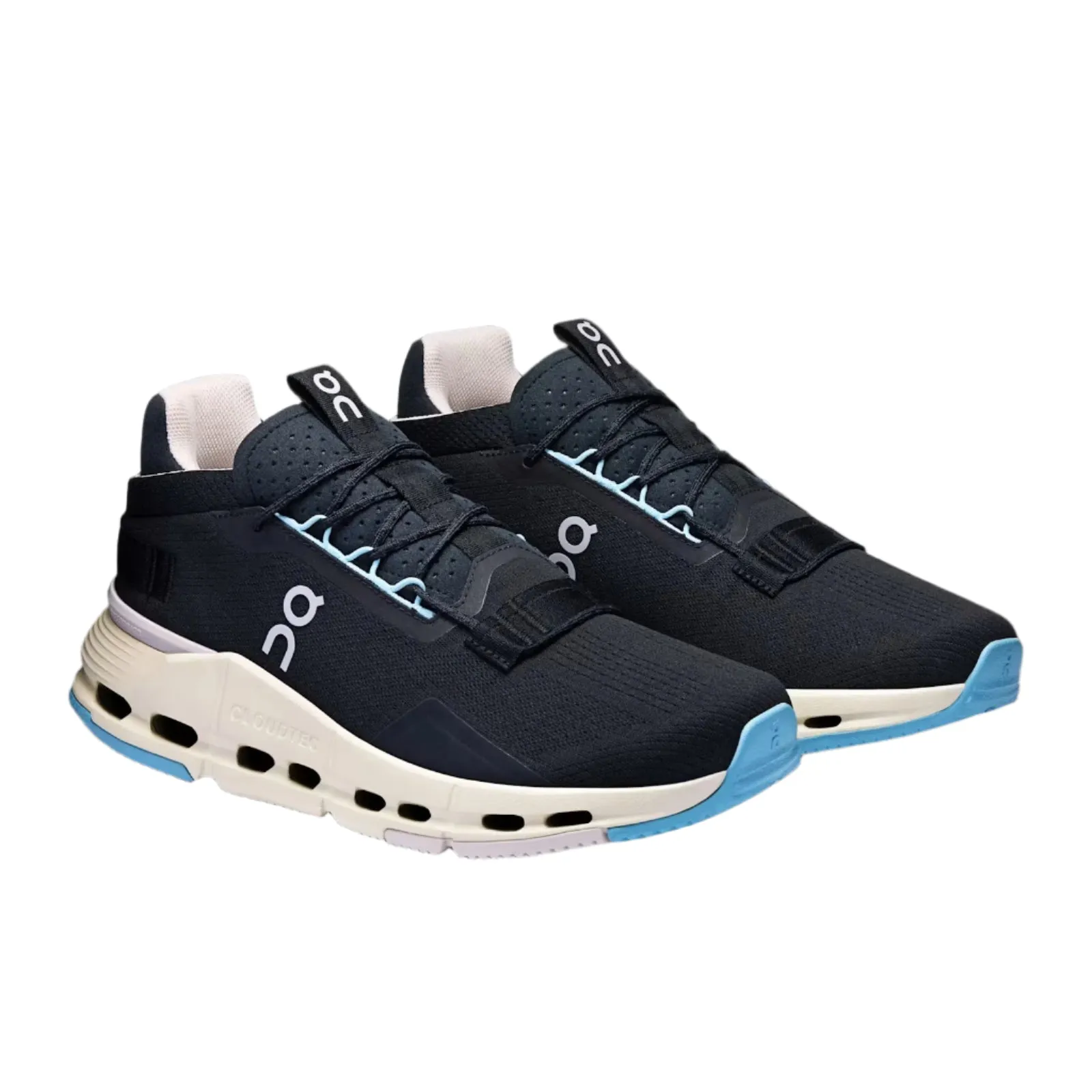 On Running Women's Cloudnova 2 Sneaker in Black/Wash