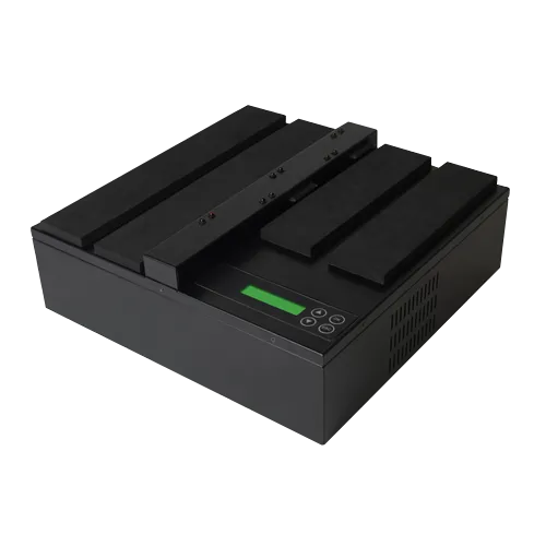 Open Platform 1 to 4 SATA Hard Drive Duplicator -  High Speed HDD Cloner & DoD Eraser (HD4-OP150)