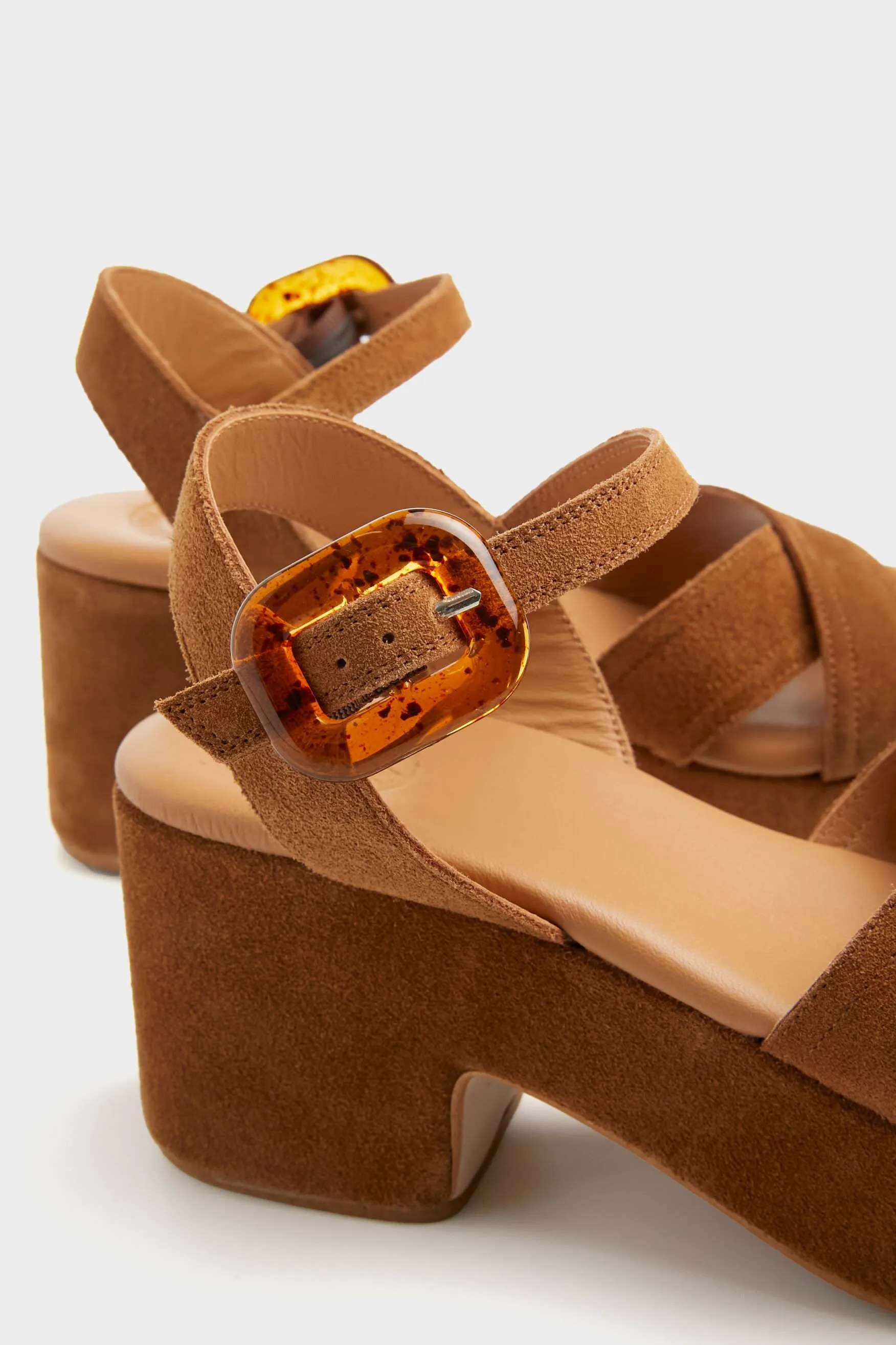 Peat Bella Suede Sandals