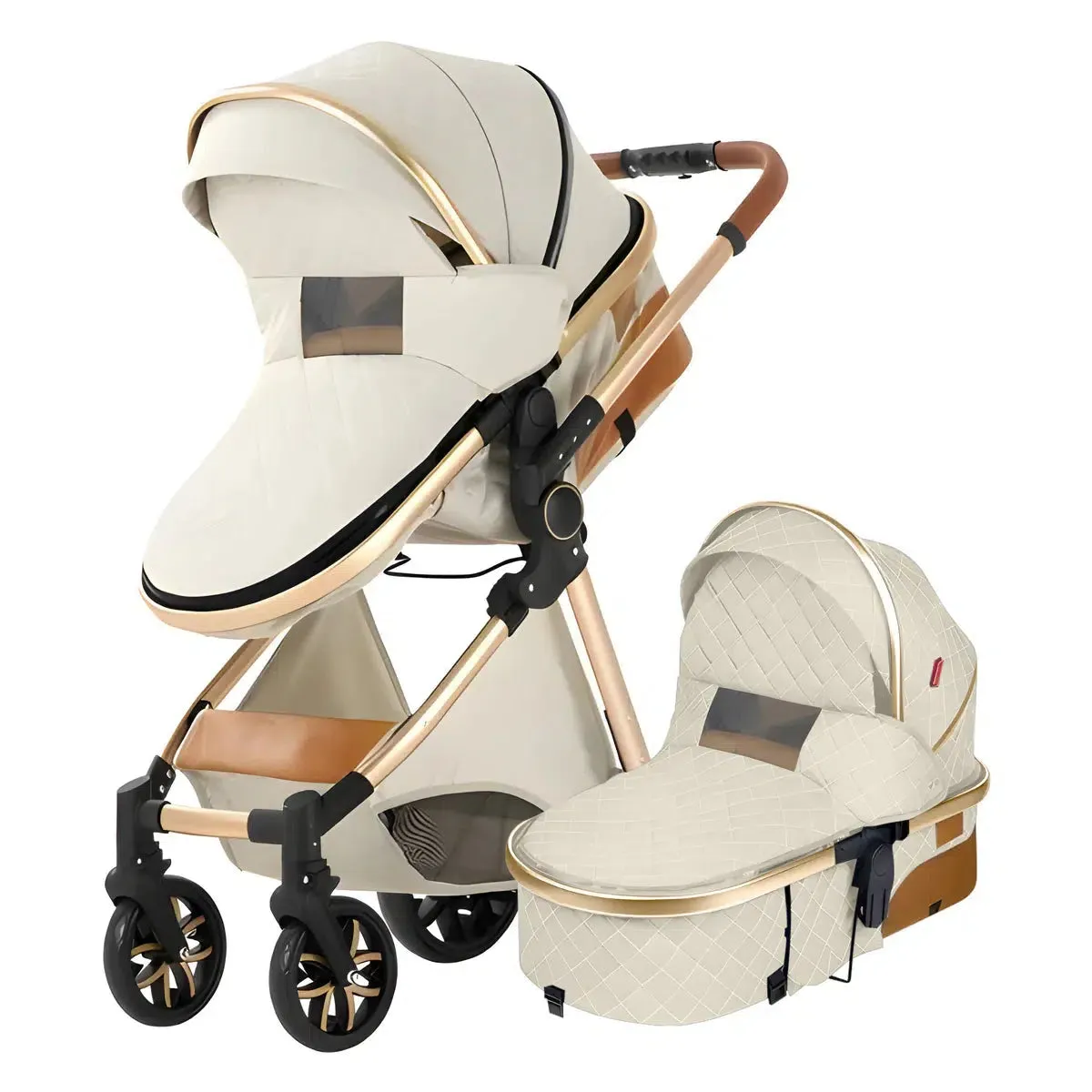 Premium 2-in-1 Baby Stroller