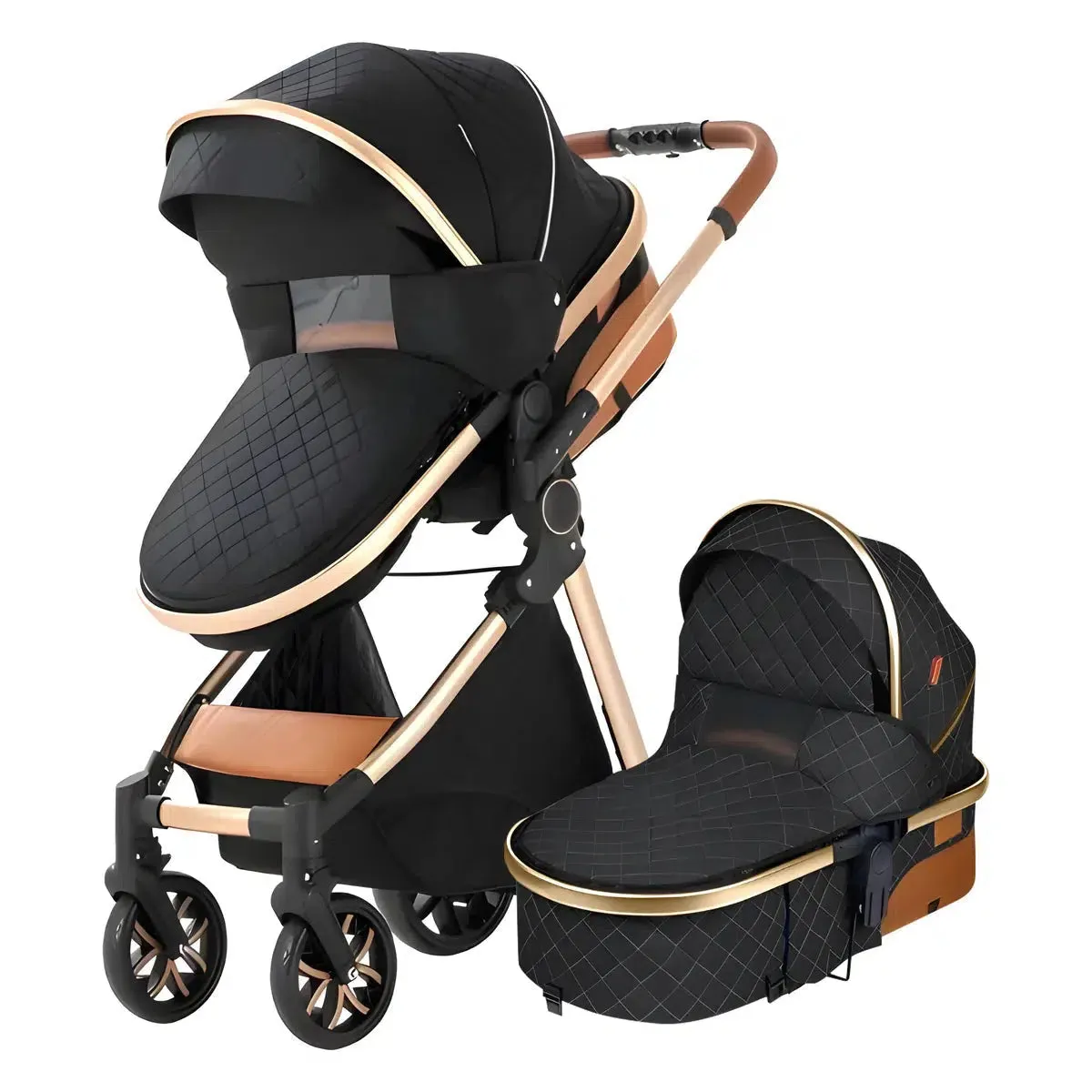 Premium 2-in-1 Baby Stroller