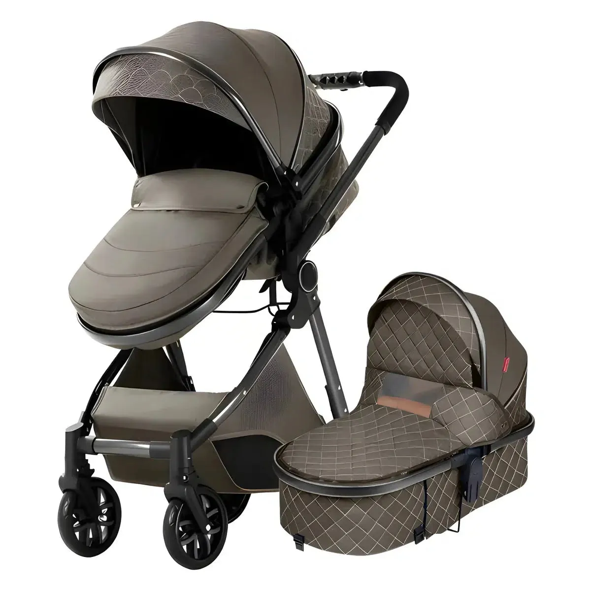 Premium 2-in-1 Baby Stroller