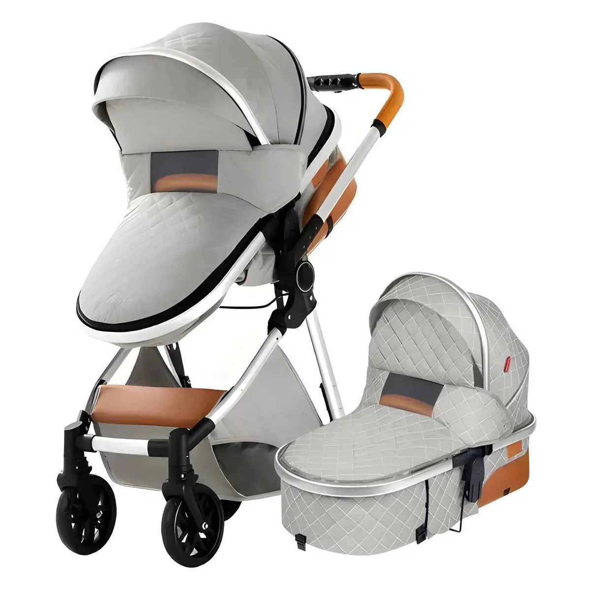 Premium 2-in-1 Baby Stroller