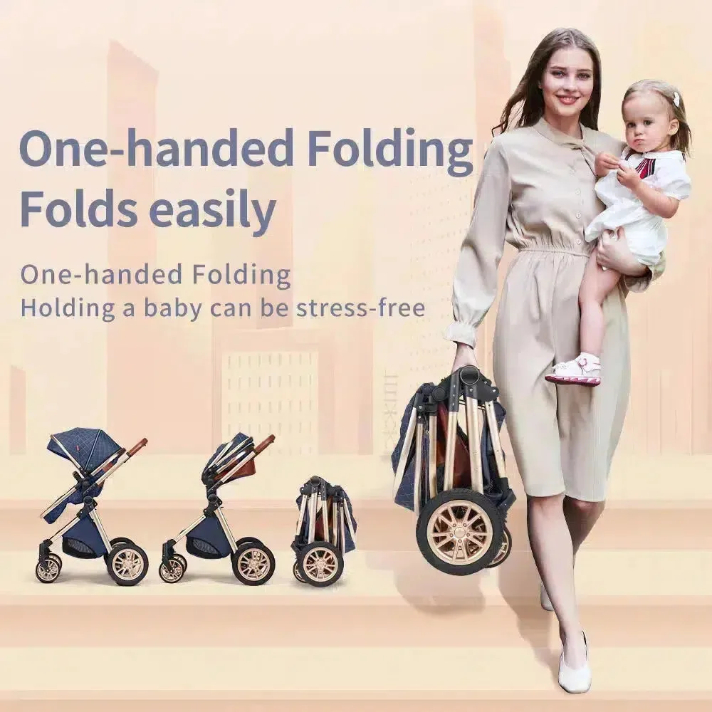 Premium 2-in-1 Baby Stroller