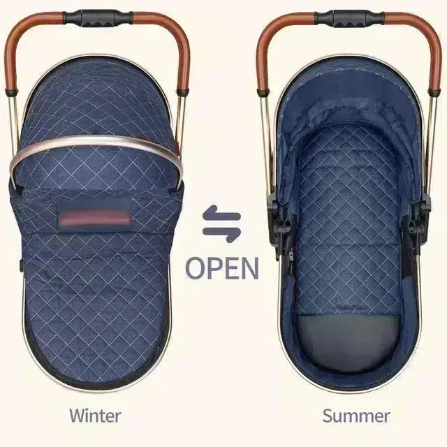 Premium 2-in-1 Baby Stroller