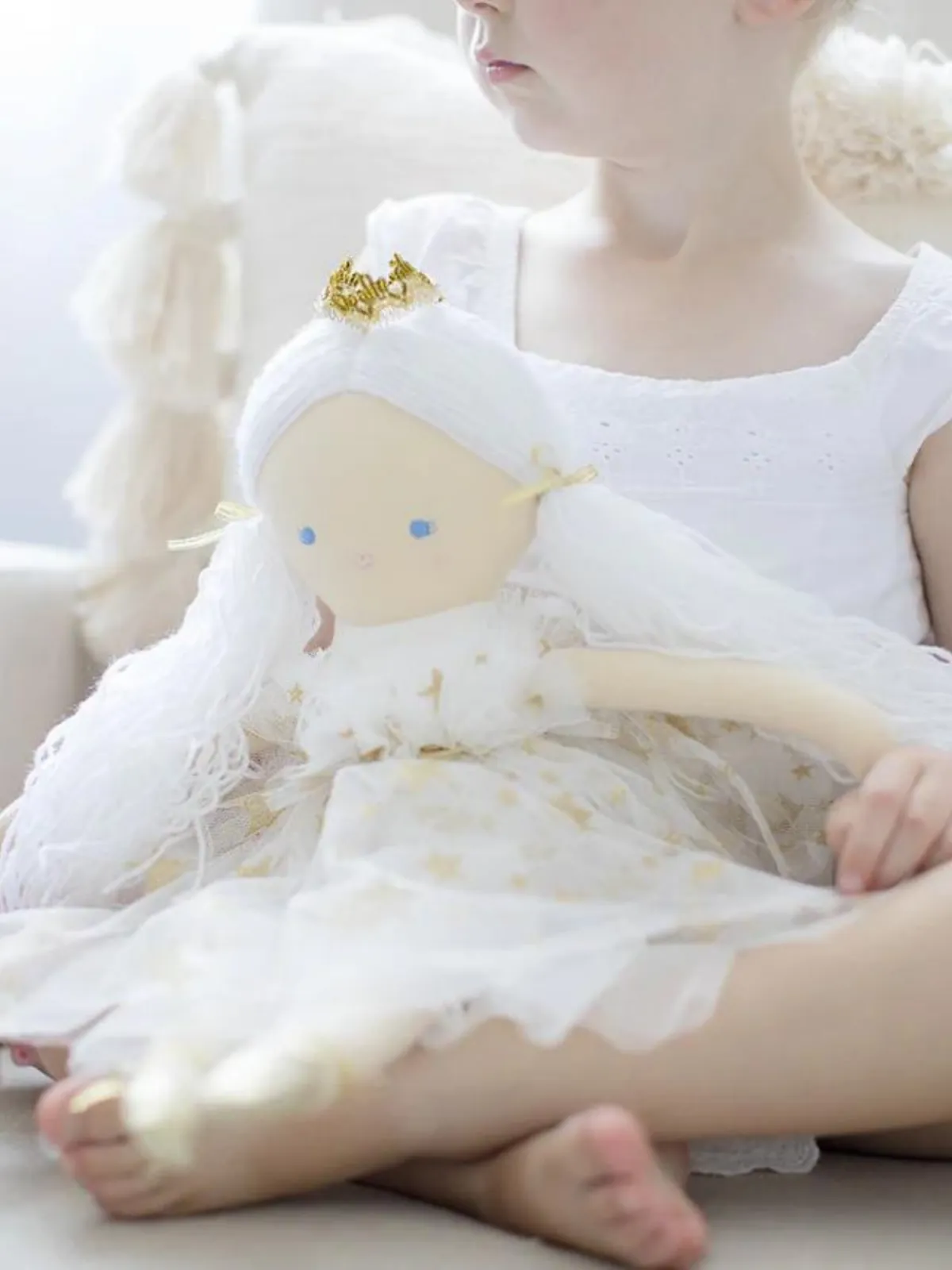 Princess Penelope Doll, Gold Star Tulle