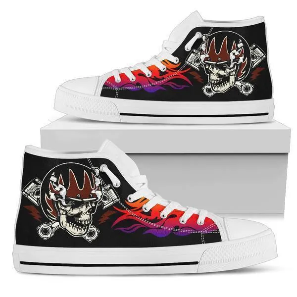 Punk Canvas High Top Shoes