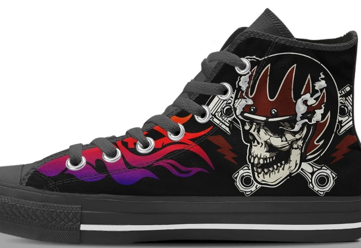 Punk Canvas High Top Shoes