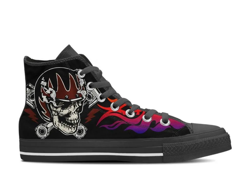 Punk Canvas High Top Shoes