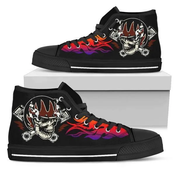 Punk Canvas High Top Shoes
