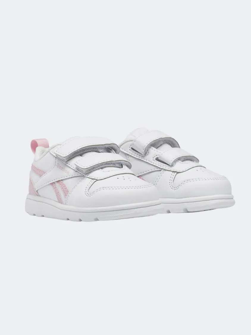 Reebok Royal Prime 2.0 Infant-Girls Lifestyle Shoes White/Pink