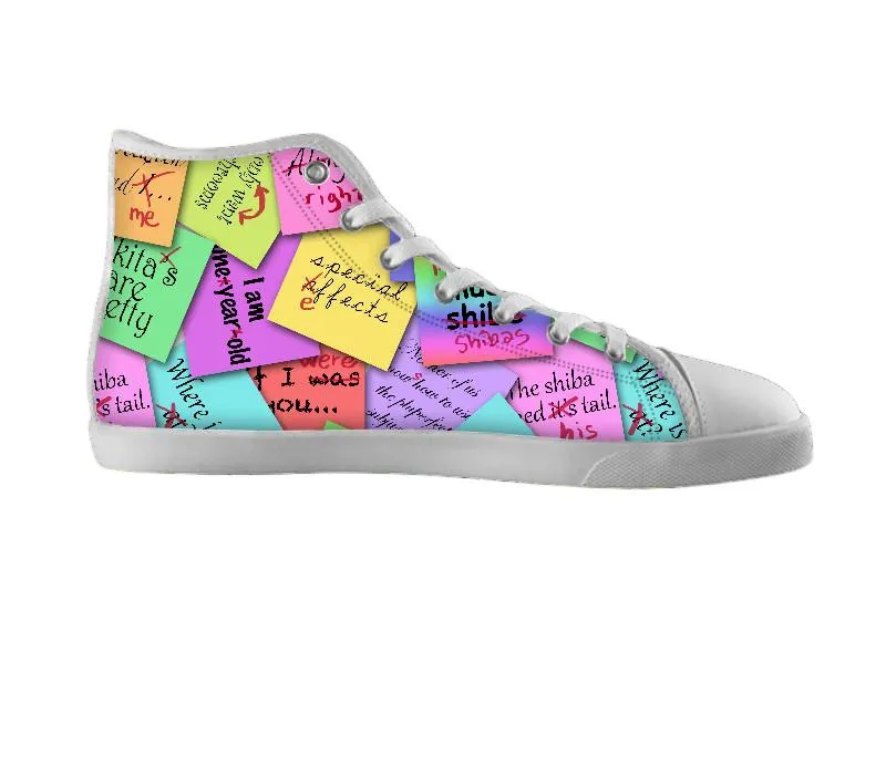Shibas take back grammar Shoes