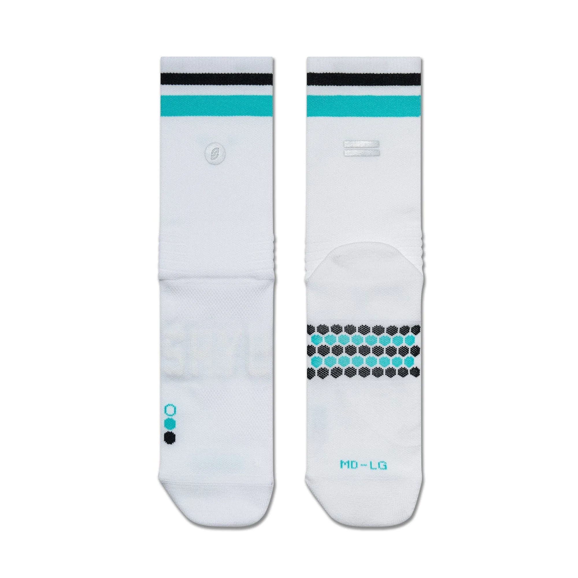 Shyu Racing Sock -  White | Jade | Black