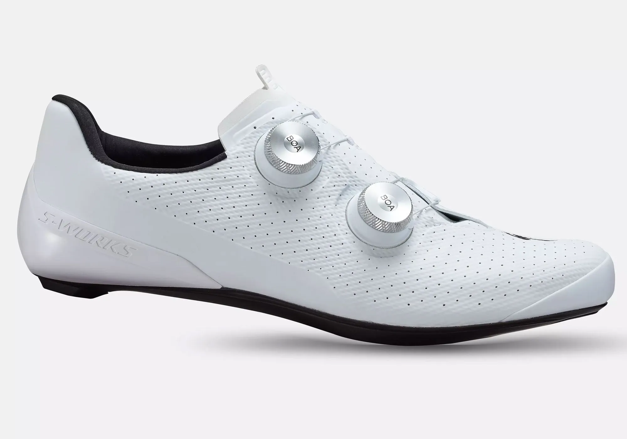 Specialized S-Works Torch Unisex Road Cycling Shoes Wide Fit - White