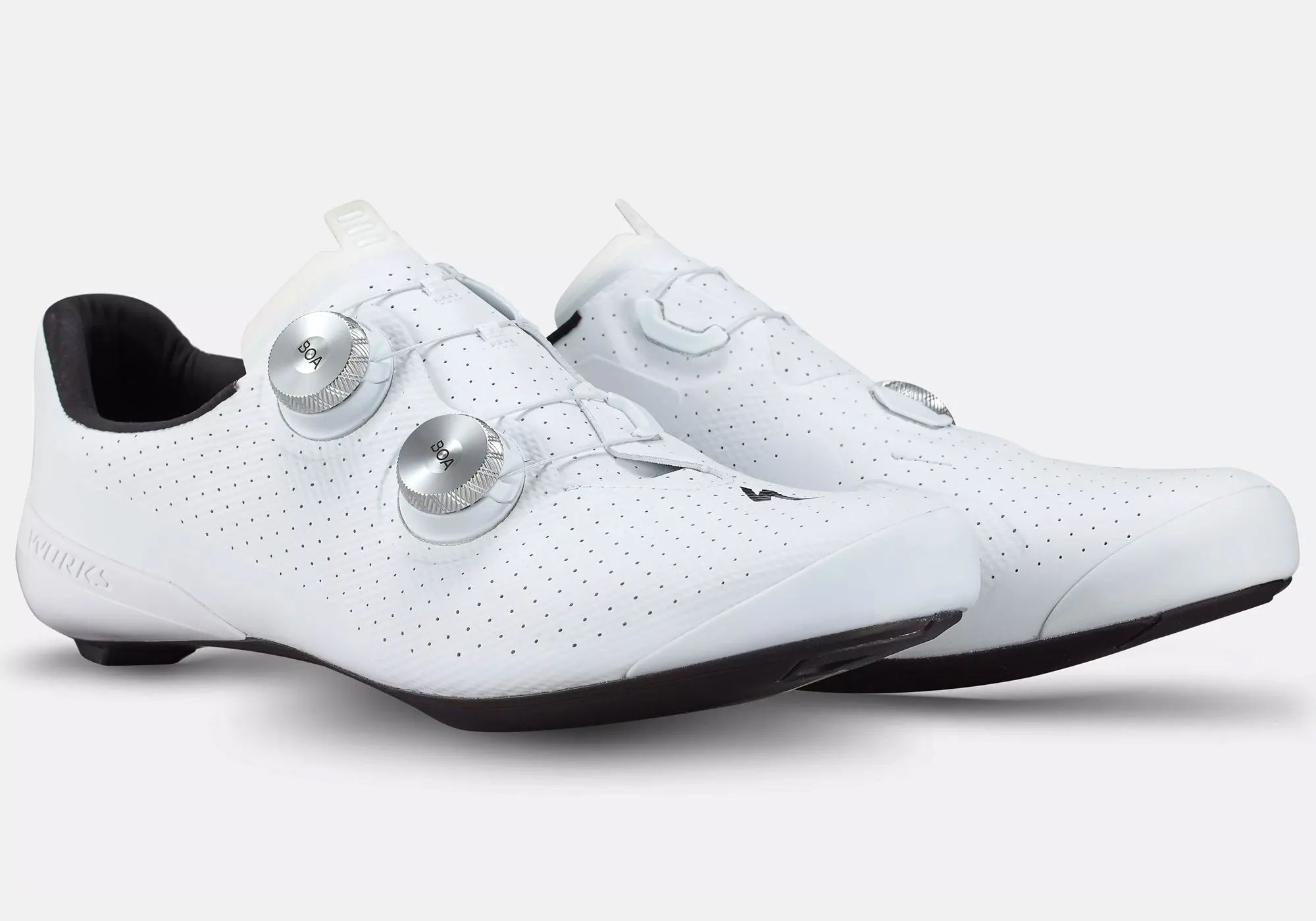 Specialized S-Works Torch Unisex Road Cycling Shoes Wide Fit - White