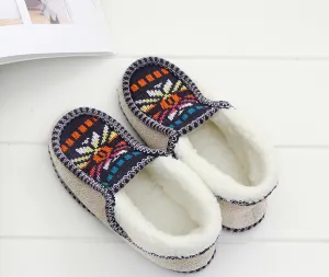 Stylish Winter Shoes with Sunflower Design