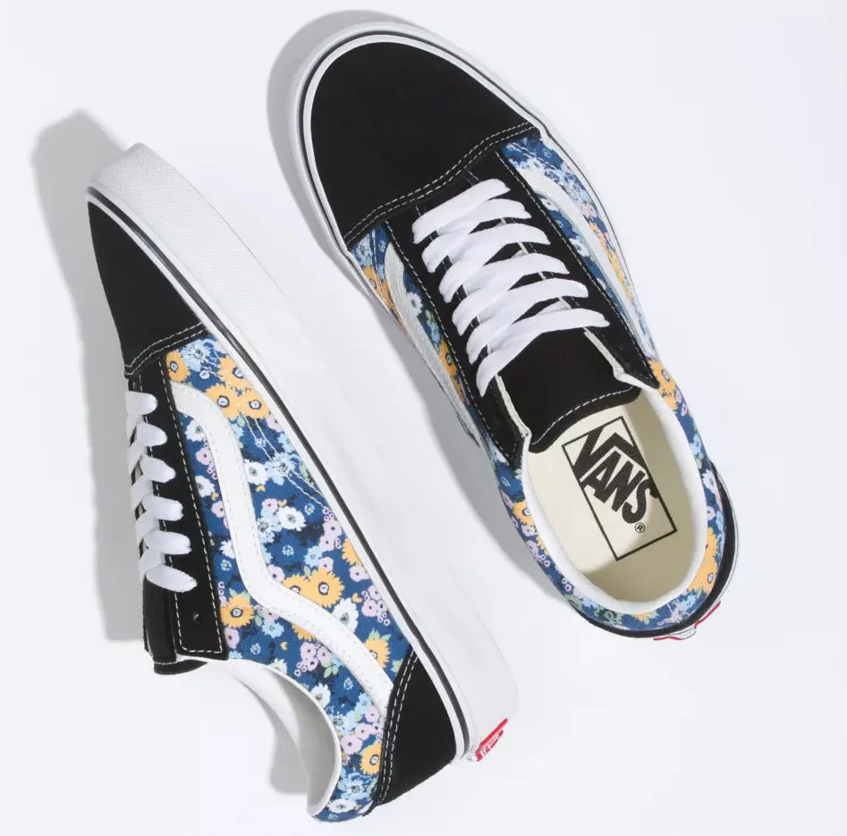Vans - Old Skool Shoes | Black Multi (Floral)