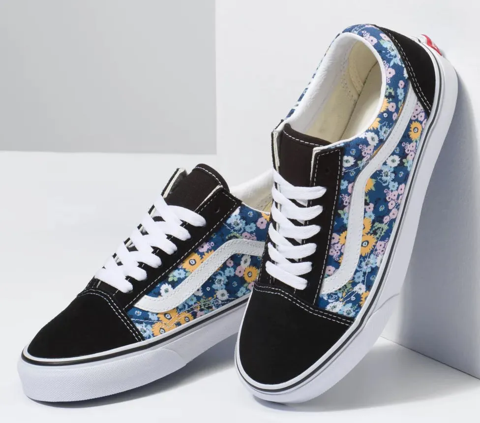 Vans - Old Skool Shoes | Black Multi (Floral)