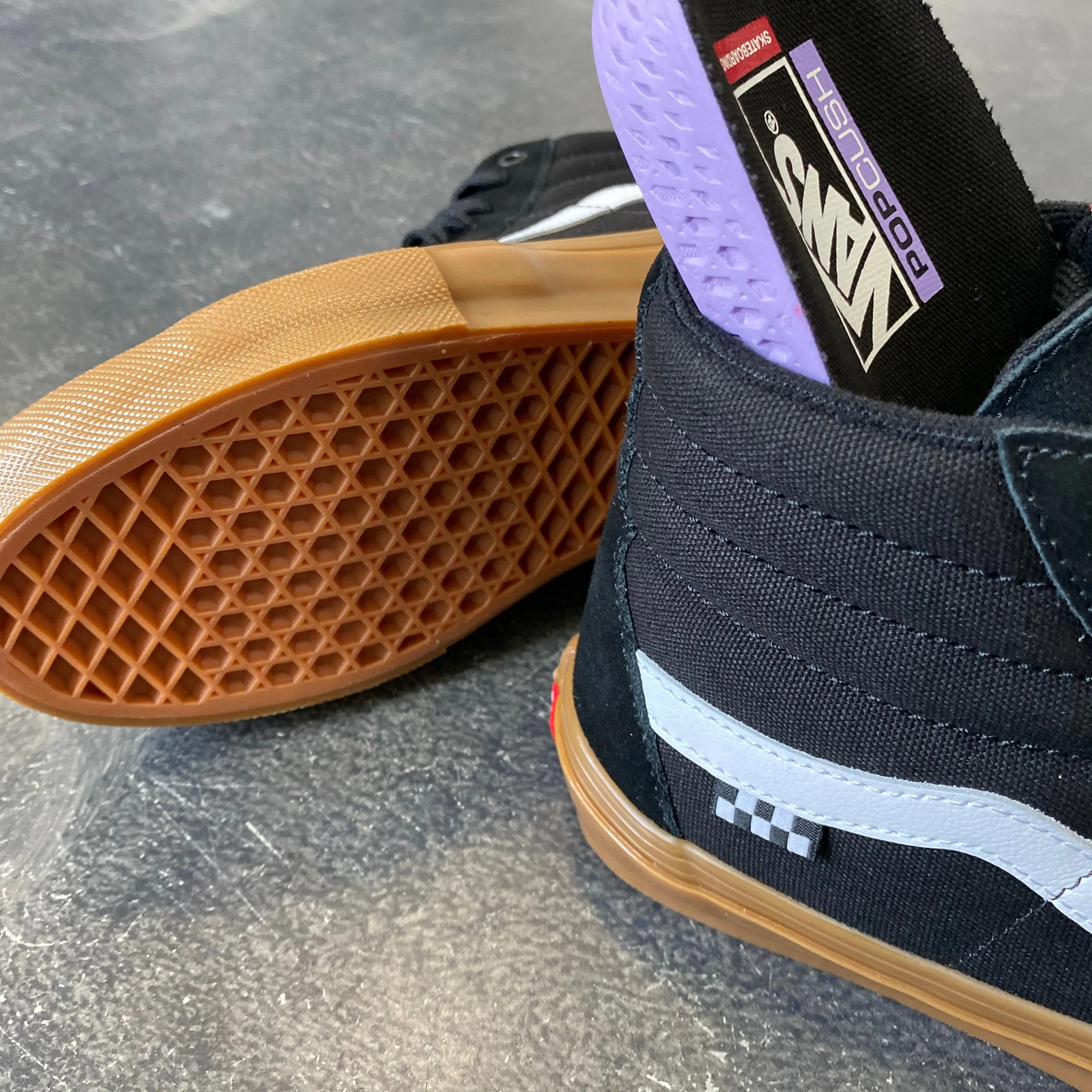 Vans Skate Sk8-Hi Black/Gum