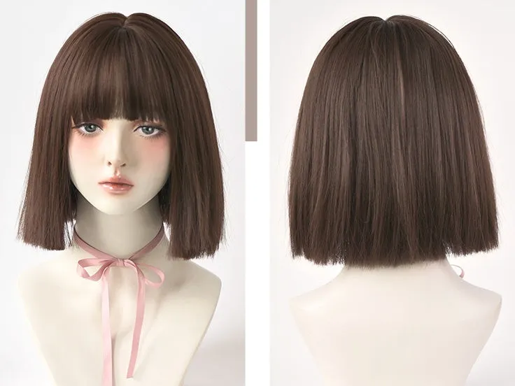 Wig - Female Short Hair - Short Round Face