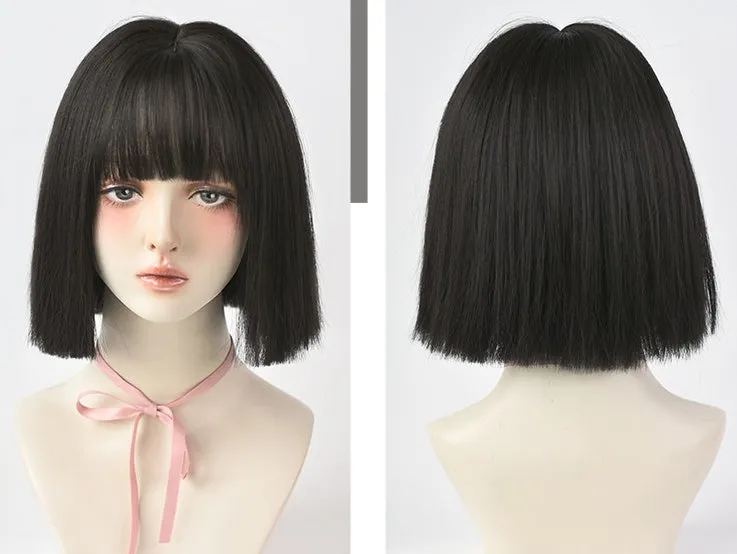 Wig - Female Short Hair - Short Round Face