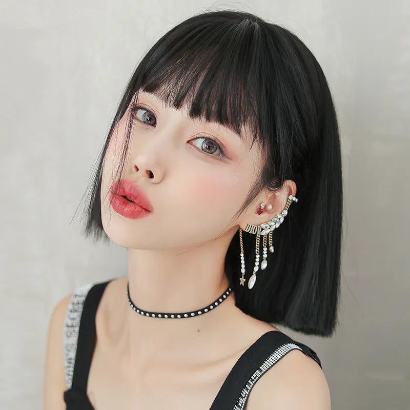 Wig - Female Short Hair - Short Round Face