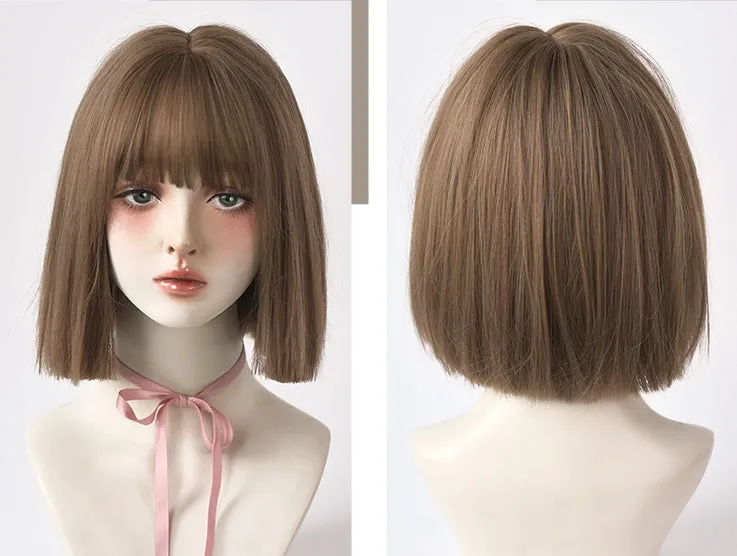 Wig - Female Short Hair - Short Round Face